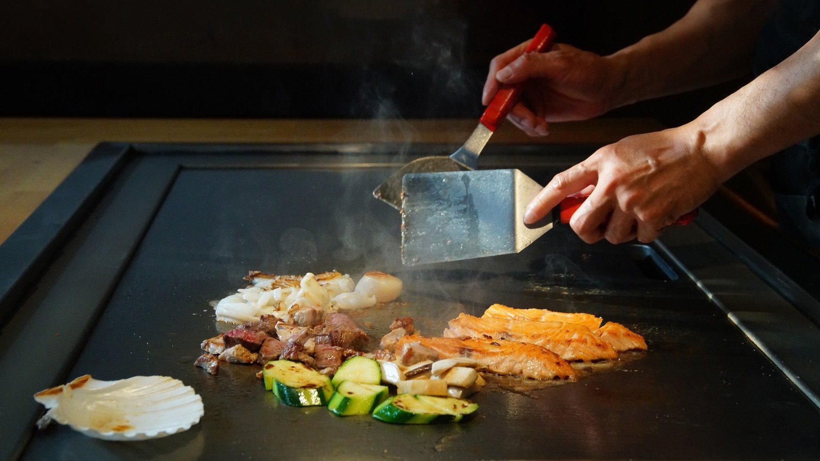 Lunch Teppanyaki Menu A
