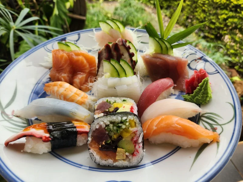 Sashimi and Sushi Set